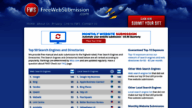 What Freewebsubmission.com website looks like in 2024 