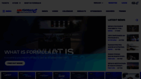 What Fiaformulae.com website looks like in 2024 
