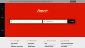 What Firmy.net website looks like in 2024 