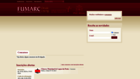What Fumarc.com.br website looks like in 2024 