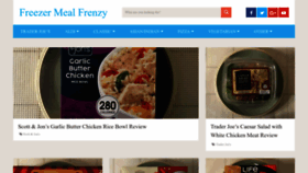 What Freezermealfrenzy.com website looks like in 2024 