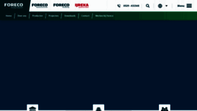 What Foreco.nl website looks like in 2024 