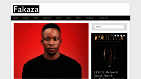 What Fakaza2018.com website looks like in 2024 