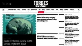 What Forbesnewstoday.com website looks like in 2024 