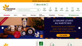 What Fleurancenature.fr website looks like in 2024 