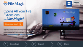 What Filemagic.com website looks like in 2024 