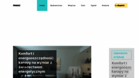 What Famaz.pl website looks like in 2024 