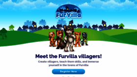 What Furvilla.com website looks like in 2024 