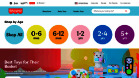 What Fisher-price.com website looks like in 2024 