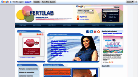 What Fertilab.net website looks like in 2024 