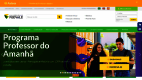 What Feevale.br website looks like in 2024 