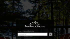 What Freerentalsite.com website looks like in 2024 