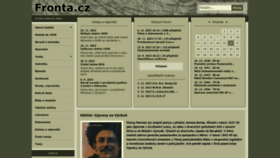 What Fronta.cz website looks like in 2024 