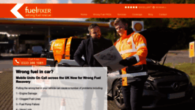 What Fuelfixer.co.uk website looks like in 2024 