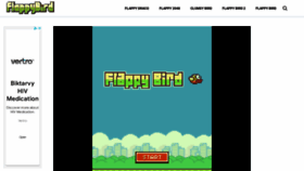 What Flappy-bird.co website looks like in 2024 