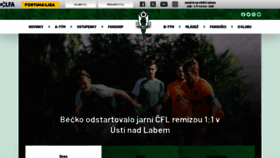 What Fkjablonec.cz website looks like in 2024 