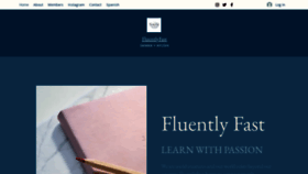 What Fluentlyfast.com website looks like in 2024 