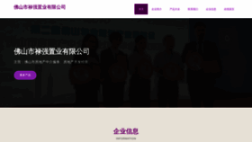 What Fslqr.cn website looks like in 2024 