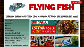 What Flyingfishinthe.net website looks like in 2024 