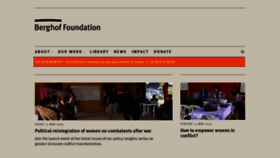 What Friedenspaedagogik.de website looks like in 2024 