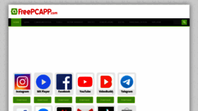 What Freepcapp.com website looks like in 2024 
