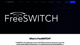 What Freeswitch.com website looks like in 2024 