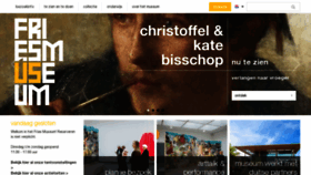 What Friesmuseum.nl website looks like in 2024 
