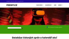 What Feedit.cz website looked like in 2024 (2 years ago)