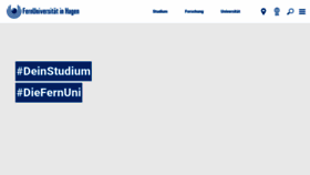 What Fernuni-hagen.de website looks like in 2024 