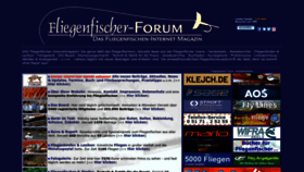 What Fliegenfischer-forum.de website looks like in 2024 