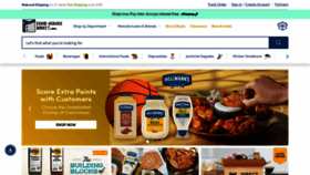 What Foodservicedirect.com website looks like in 2024 