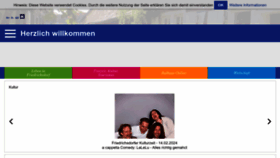 What Friedrichsdorf.de website looks like in 2024 