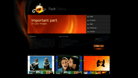 What Flash-gallery.org website looks like in 2024 