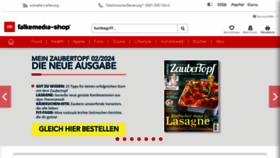 What Falkemedia-shop.de website looks like in 2024 