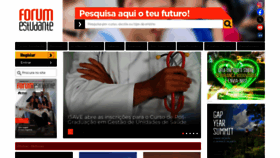 What Forum.pt website looks like in 2024 