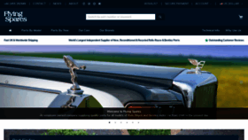 What Flyingspares.com website looks like in 2024 