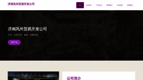 What Fufbhdz.cn website looks like in 2024 