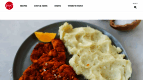 What Foodnetwork.ca website looks like in 2024 
