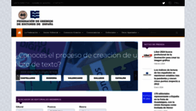 What Federacioneditores.org website looks like in 2024 