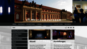 What Filmmuseum-potsdam.de website looks like in 2024 