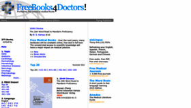 What Freebooks4doctors.com website looks like in 2024 