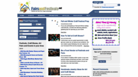 What Fairsandfestivals.net website looks like in 2024 
