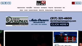 What Fox47news.com website looks like in 2024 