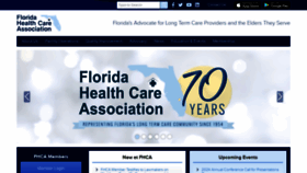 What Fhca.org website looks like in 2024 