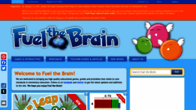 What Fuelthebrain.com website looks like in 2024 