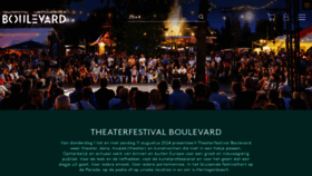 What Festivalboulevard.nl website looks like in 2024 