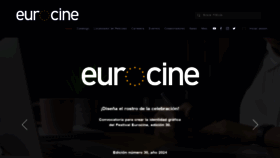 What Festivaleurocine.com website looks like in 2024 