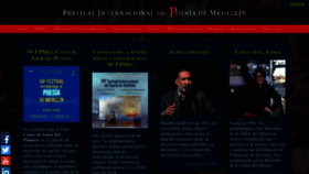 What Festivaldepoesiademedellin.org website looks like in 2024 
