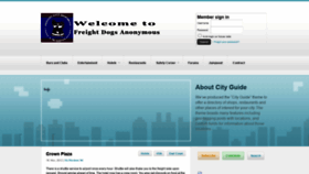 What Fr8ghtdog.com website looks like in 2024 