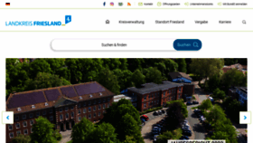 What Friesland.de website looks like in 2024 